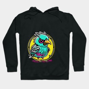 Neon owl Hoodie